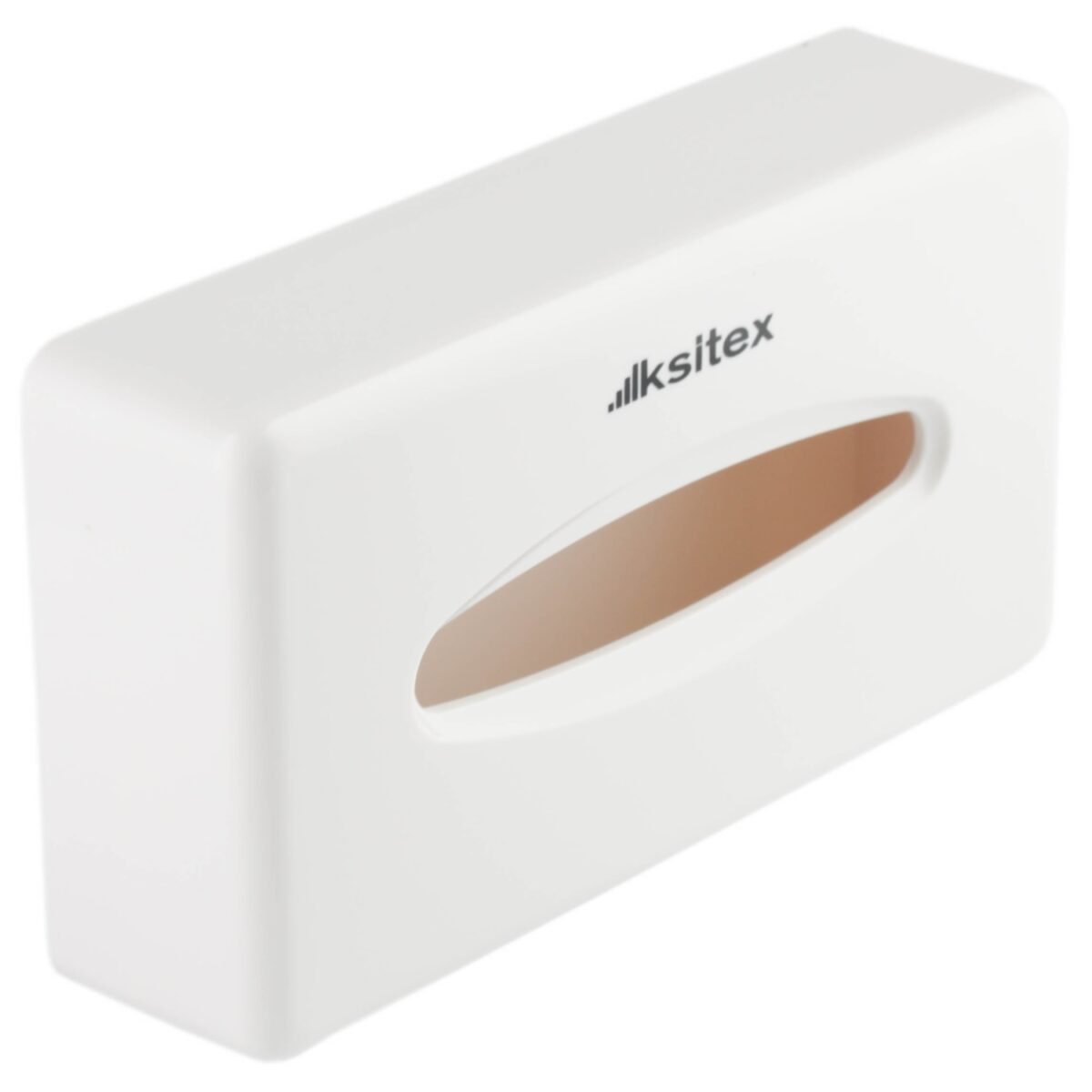 Ksitex PB-28W Диспенсер для бумажных салфеток, пластик, белый