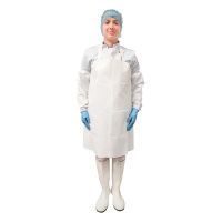 Фартук HACCPER Uretex HARDSHORT 300 мкм, 710х890 мм, белый, 550305