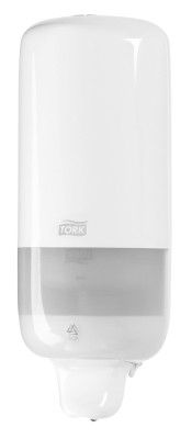 Tork S1 Диспенсер для жидкого мыла белый, пластиковый