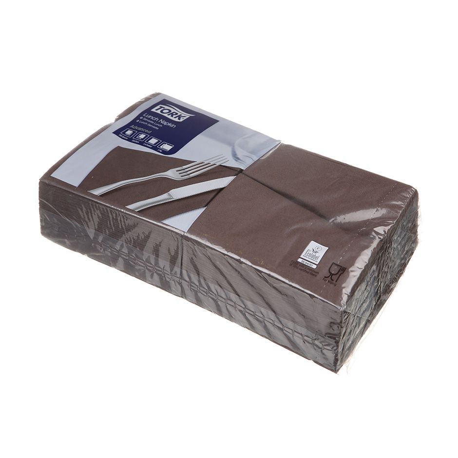 Салфетки TORK Advanced, 33х33 200 шт. 2-сл. в коробке 10 шт. в ассортименте