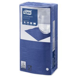 Салфетки Tork 2-сл 24х24см, 200шт., 12 шт. в коробке, в ассортименте