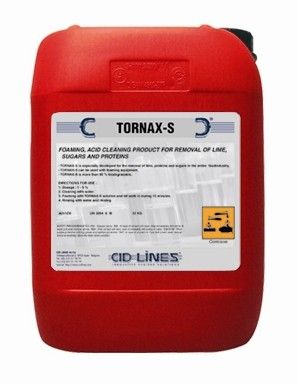 Tornax-s (Торнакс-С) 24кг Профессиональное кислотное сильнопенное средство для удаления минеральных отложений