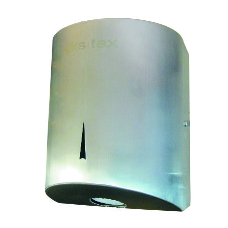 Ksitex TH-313M Диспенсер для рулонных полотенец с центральной вытяжкой, металл, хром, матовый