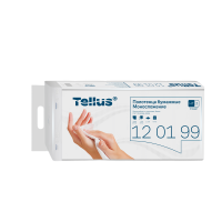 Бумажные полотенца листовые Tellus Стандарт V-сложение 1 слой 250 шт НТ3 (Н3) 120199