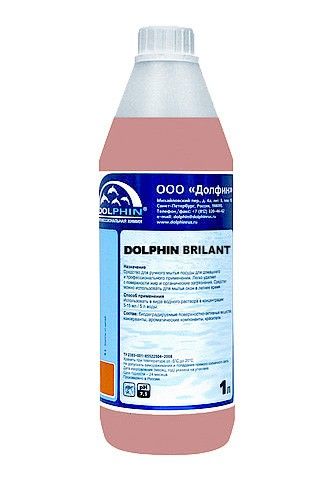 Слабощелочное средство для пола Brilant 1 л