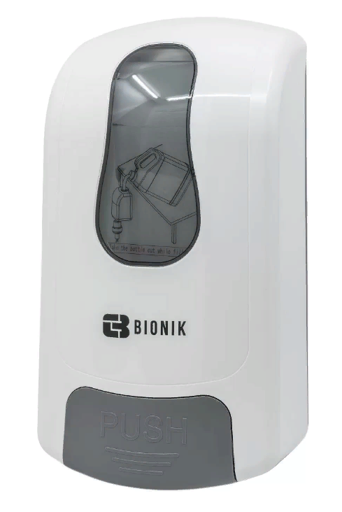 Дозатор для антисептика BIONIK модель BK1072 на 1 литр
