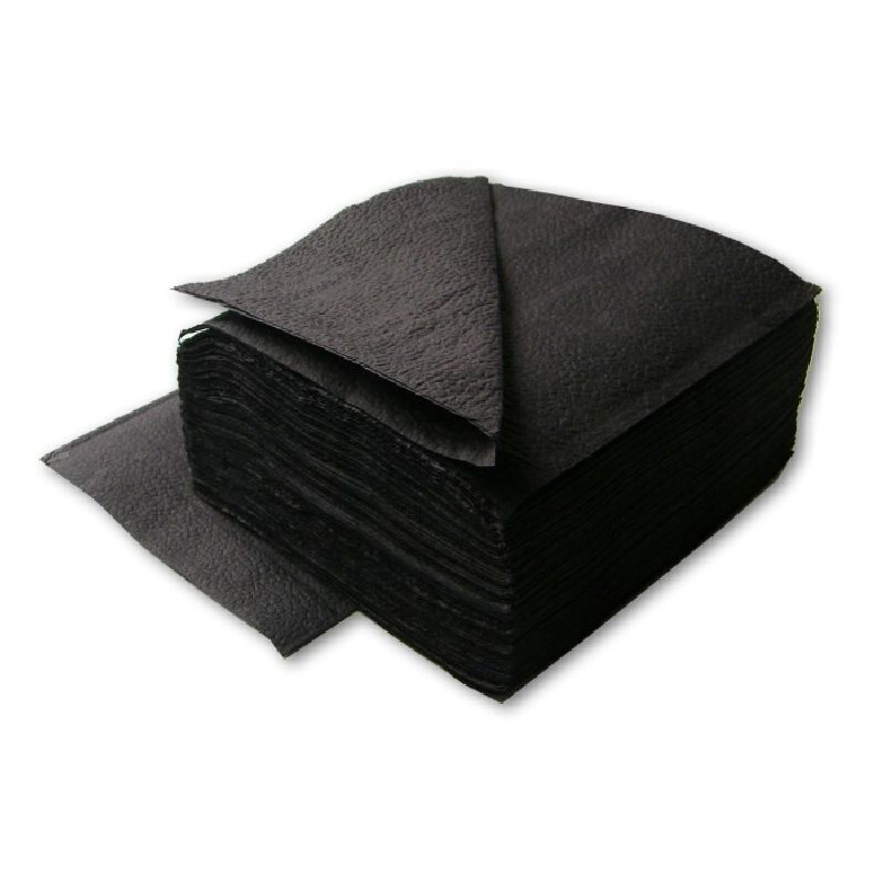 Lime 610150 Салфетки сервировочные, 1 слой, 33х33 см, 400 штук, черные