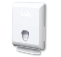 Диспенсер для туалетной бумаги листовой Lime Prestige белый, Z укладка, А 83601