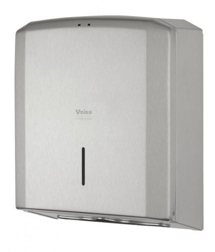Veiro Professional DT2107CS Диспенсер для листовых бумажных полотенец PRIMA Steel, металлический, хром