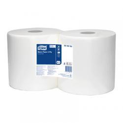 509253 W1/2 Tork Universal Протирочная бумага в рулоне, белая, двухслойная, 800 листов, 2 рулона по 264 метра