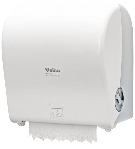 Veiro Professional 15131 Диспенсер для рулонных бумажных полотенец  POD, пластик, белый