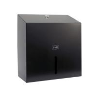 Диспенсер бумажных полотенец Puff-5150Bl, нержавеющая сталь, черный Puff-5150Bl