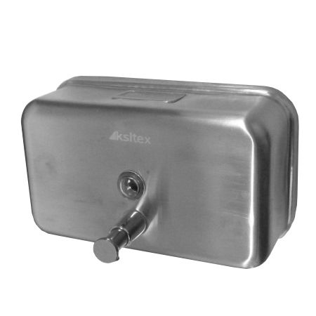 Ksitex SD-1200M Дозатор жидкого мыла механический, металлический, матовый