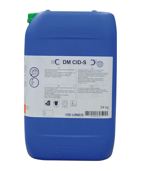 Dm cid-s (Дм Сид-С) 24кг Профессиональное моющее и дезинфицирующее средство с сильной пенообразующей формулой
