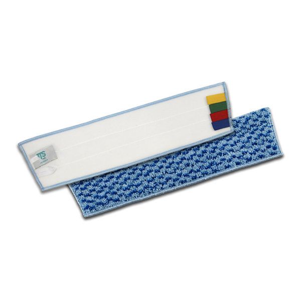 Моп Micrisafe на липучках, для нескользящих полов, микрофибра, 60*12 см TTS Италия 00000714