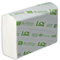 Полотенца в пач. LIME Premium Z-укл, SmartMix 2-сл, 180л (230182-Ц)