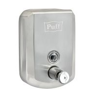 Дозатор с ключом для жидкого мыла из нерж. стали антивандальный Puff-8705