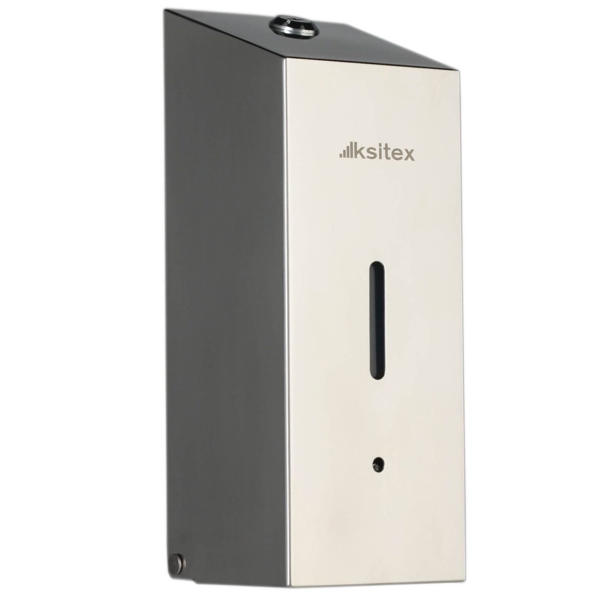 Ksitex ADD-800S Дозатор для антисептика сенсорный, металлический, блестящий