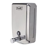 Дозатор с ключом для жидкого мыла из нерж. стали антивандальный Puff-8708