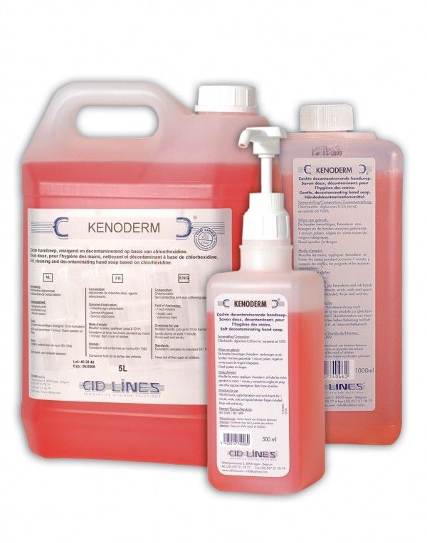 Kenoderm (Кенодерм) Дезинфицирующее жидкое мыло, 5л