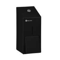 Дозатор жидкого мыла металлический "MERIDA STELLA R" MINI (BLACK) 500 мл DSC102.R