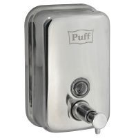Дозатор для жидкого мыла из нерж. стали антивандальный PUFF-8605