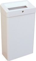 MERIDA STELLA R KSB106.R Корзина для мусора с конусным отверстием металлическая (WHITE) 27 л.